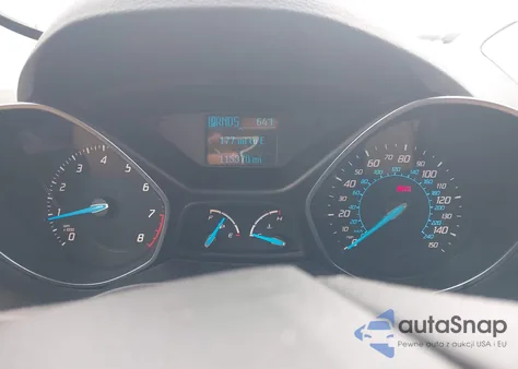 2013 Ford Escape S z USA, uszkodzony, nr VIN 1FMCU0F74DUB01302